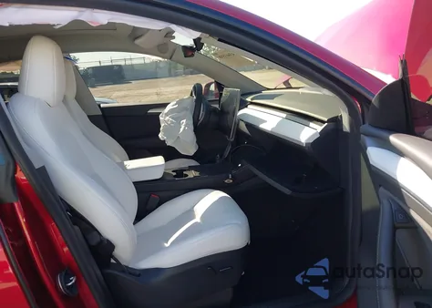 2024 Tesla Model Y Long Range Dual Motor All-Wheel Drive из США, поврежденный, VIN 7SAYGDEE6RF064717